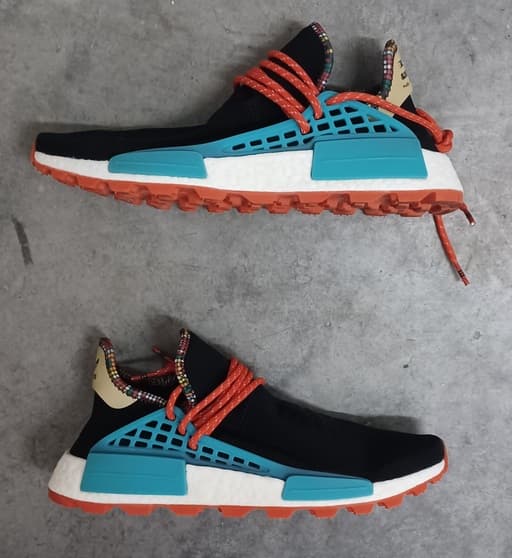 Adidas x Pharrell Williams NMD HU 'Inspiration Pack' Core Black