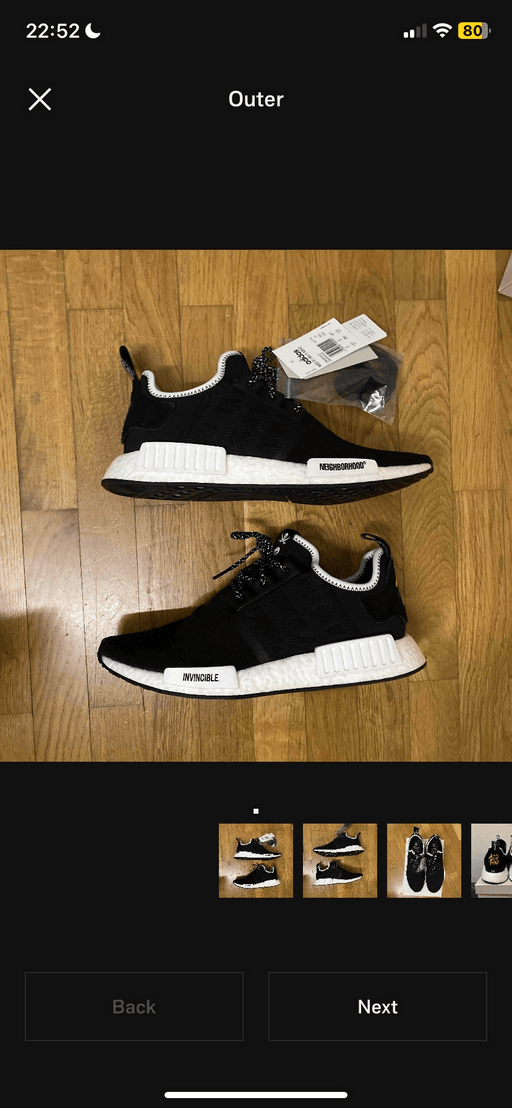 Adidas Consortium x Invincible x Neighborhood NMD R1