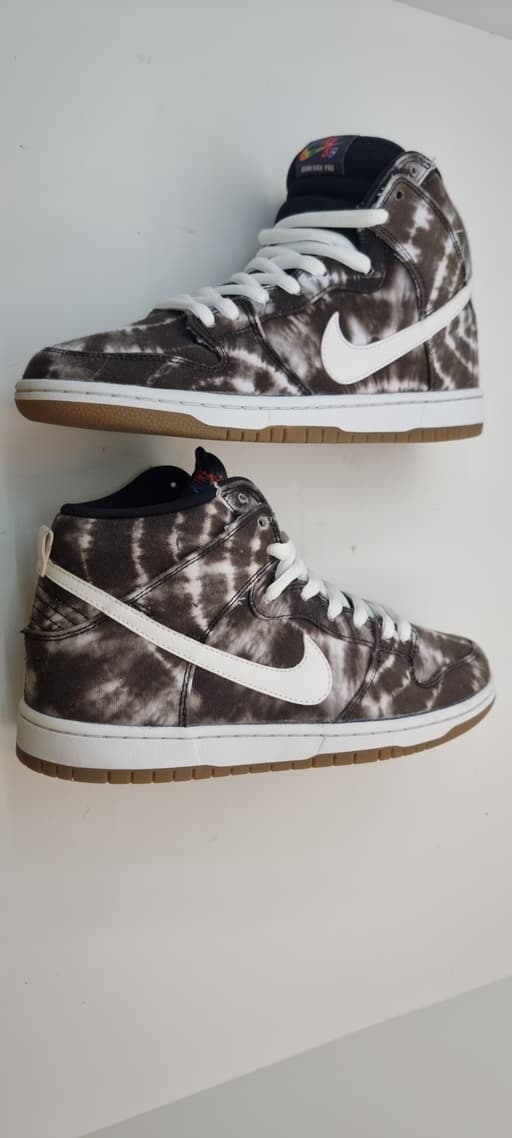 Nike Dunk SB High Tie Dye Black