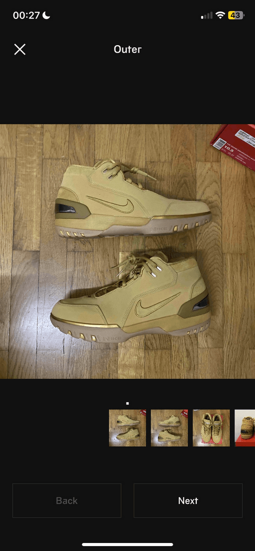 Nike Air Zoom Generation Wheat Retro (2018)