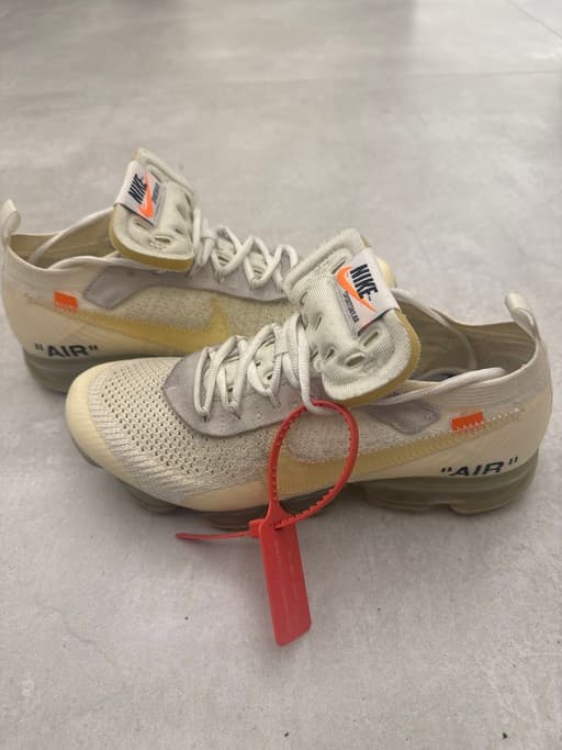 Nike x Off White Air VaporMax Flyknit 'White' (2018)