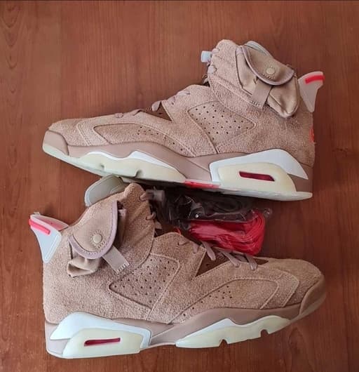 Air Jordan x Travis Scott Retro 6 'British Khaki' (2021)
