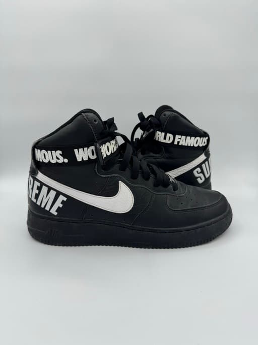 Nike Air Force 1 High Supreme World Famous Black