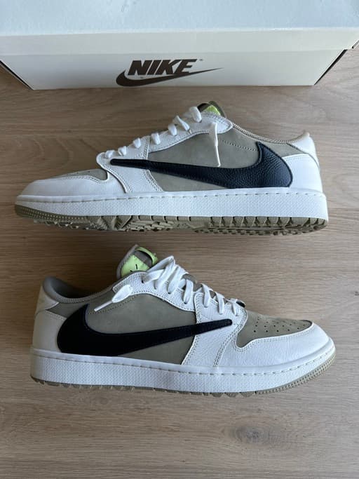 Air Jordan x Travis Scott 1 Low Golf 'Neutral Olive' (2023)