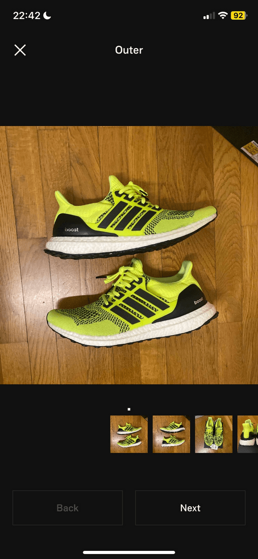 Adidas Ultra Boost 1.0 Solar Yellow (2019)