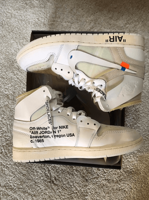 Air Jordan x Off-White 1 Retro High White BG (GS) (2018)