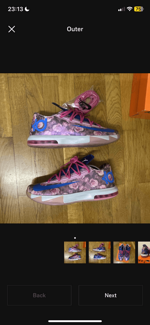 Nike KD 6 Supreme 'Aunt Pearl'