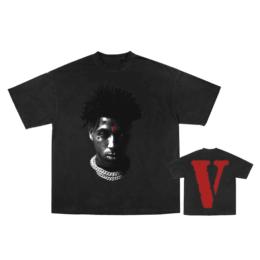 Youngboy Nba x Vlone Reaper's Child Tee Black (2020)