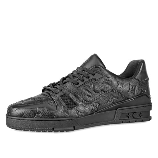 Luxury Louis Vuitton LV Trainer Sneaker Black (2020)