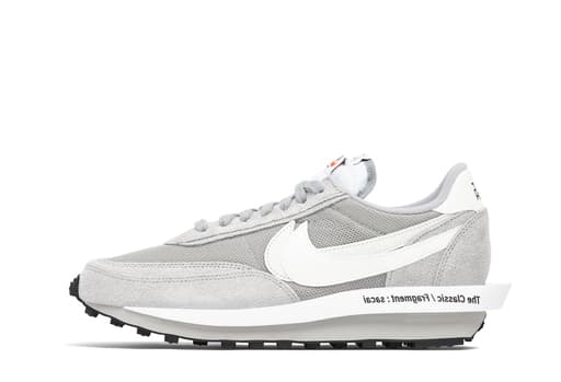 Nike x sacai x Fragment LDWaffle 'Light Smoke Grey' (2021)
