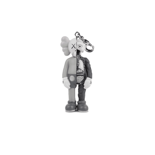 Kaws Companion Flayed Keychain Grey (2016)