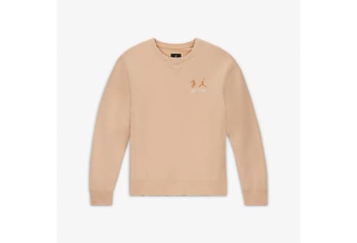 Air Jordan x UNION Men's Fleece Crew White Onyx (SS22)