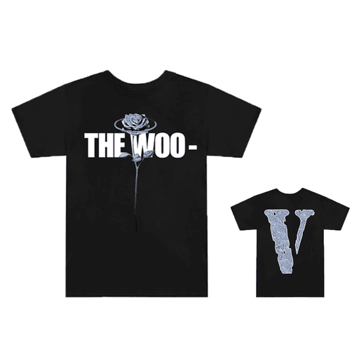 Pop Smoke x Vlone The Woo T-Shirt Black (SS20)