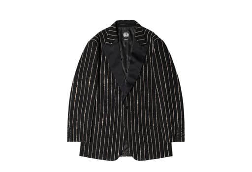 Stussy x Dries Van Noten Crystal Smoking Blazer Black (FW22)