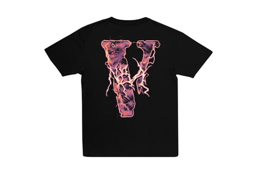 Vlone x Never Broke Again Eyes T-Shirt Black (FW21)
