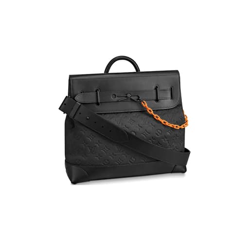 Luxury x Virgil Abloh Monogram Absolute Black Steamer PM (2019)