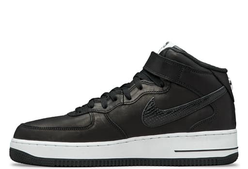 Nike Air Force 1 x Stussy Mid Black (2022)