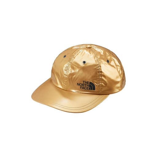 Supreme x The North Face Metallic 6-Panel Hat Gold (SS18)