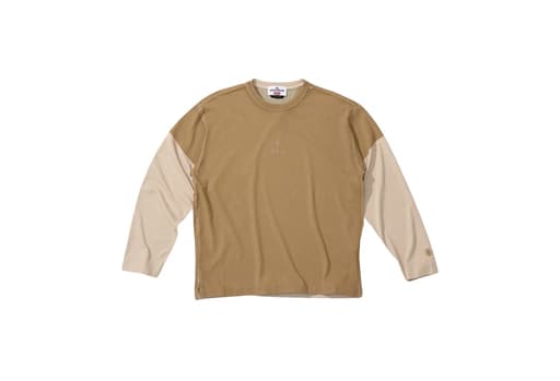 Supreme x Stone Island L/S Top Tan (FW23)