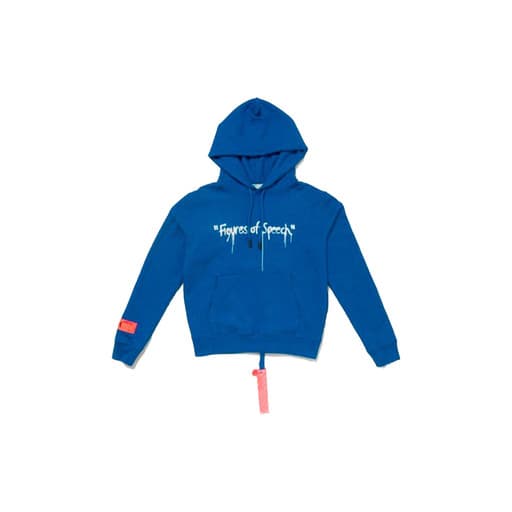 Virgil Abloh x Simon Brown MCA Figures of Speech Hoodie Blue (2019)