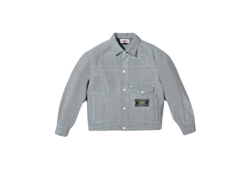 Supreme x Stone Island Denim Trucker Jacket Reflective (FW23)
