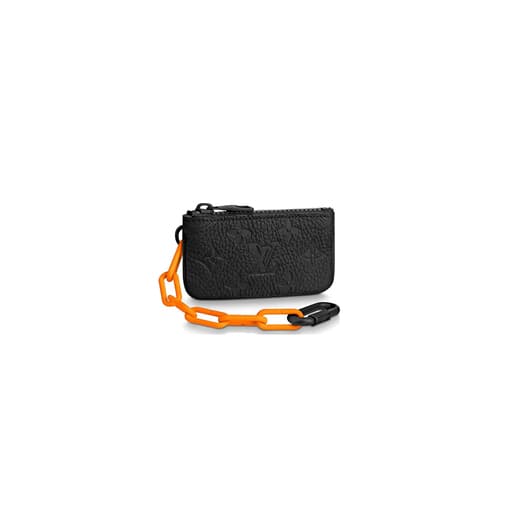 Luxury x Virgil Abloh Monogram Absolute Black Pochette Cles (2019)