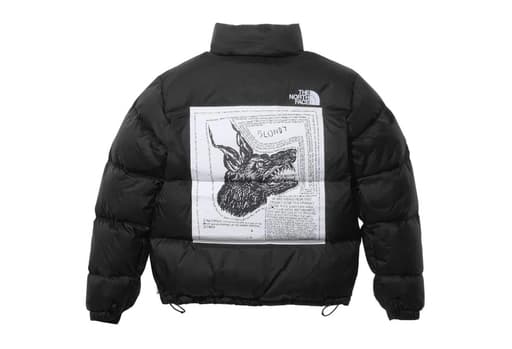 The North Face x Supreme Nuptse Jacket 'Black' (FW24)