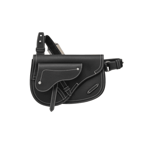 Luxury x Kaws Pouch Saddle Black (SS19)
