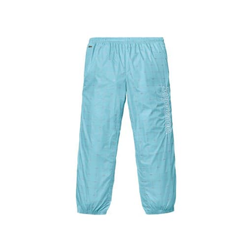 Supreme x Lacoste Nylon Track Pant Light Blue (SS18)