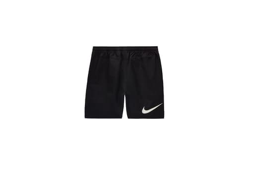 Nike x Stüssy Fleece Shorts Black/Black/Sail (FW23)