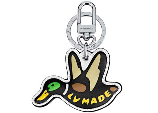 Luxury Louis Vuitton x Nigo Mountain Duck Bag Charm & Key Holder Damier Ebene Giant Brown (SS20)