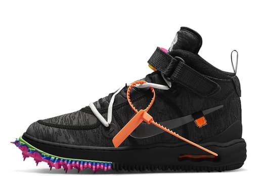 Nike Air Force 1 x Off-White Mid 'Black' (2022)