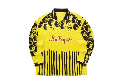 PUMA x KidSuper BVB LS Retro Jersey 'Faster Yellow' (2025)