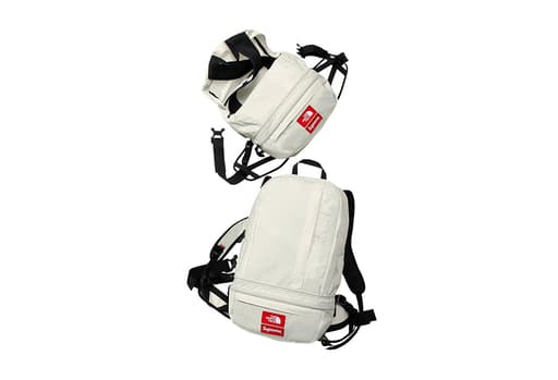 Supreme x The North Face® Trekking Convertible Backpack + Waist Bag White (SS22)