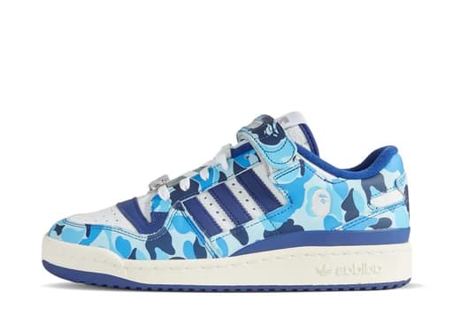 Adidas x BAPE Forum Low 30th Anniversary Blue (2023)