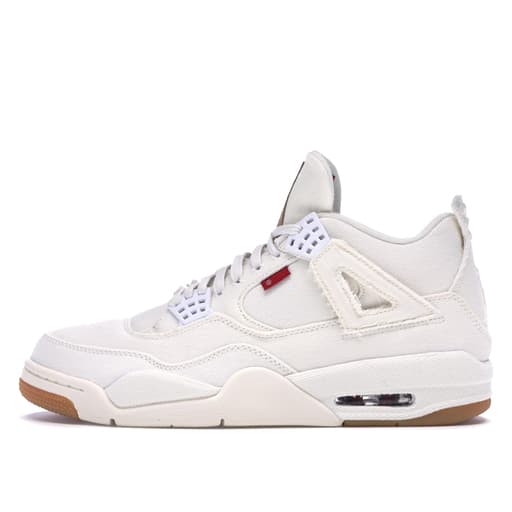 Air Jordan x Levi's 4 Denim Levis White (Blank Tag) (2018)