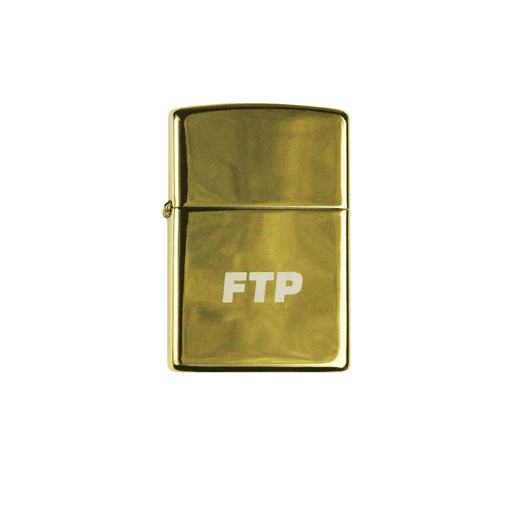 Fuck The Population Gold Logo Lighter Gold (SS20)