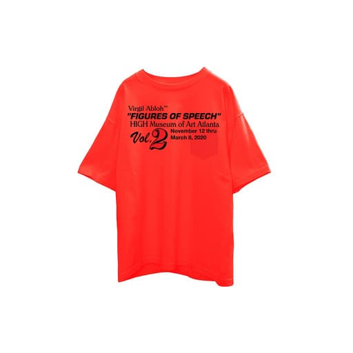 Virgil Abloh x FOS Atlanta Vol. 2 3O T-Shirt Tee Red (2019)