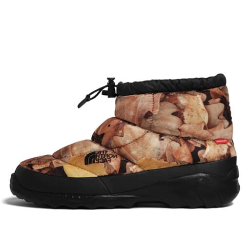 The North Face x Supreme Nuptse Bootie Leaves (2016)