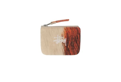 Stussy Canvas Coin Pouch Cowhide (SS23)