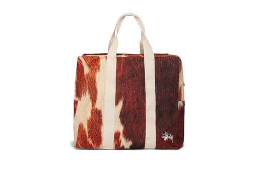 Stussy Canvas Flight Bag Cowhide (SS23)