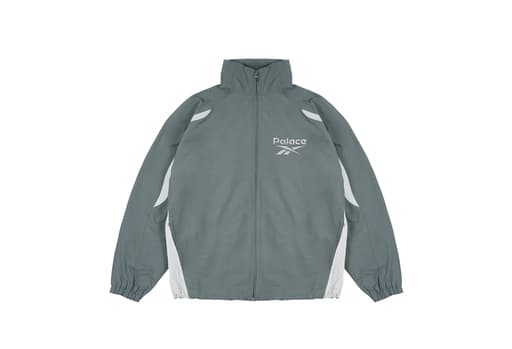 Palace x Reebok Track Jacket Grey (SS24)