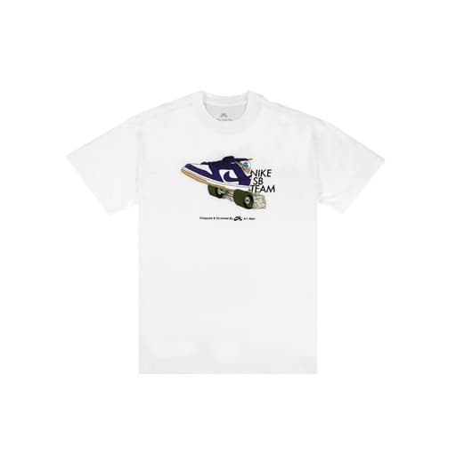 Nike SB T-Shirt 'Dunkteam White'