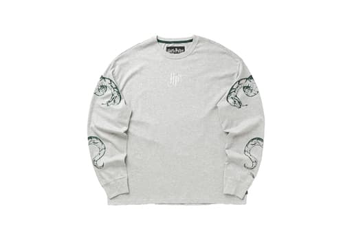 PUMA x Harry Potter Long Sleeve Tee 'Light Gray Heather' (2025)