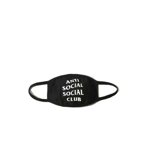 Anti Social Social Club Medical Mask Black (FW20)
