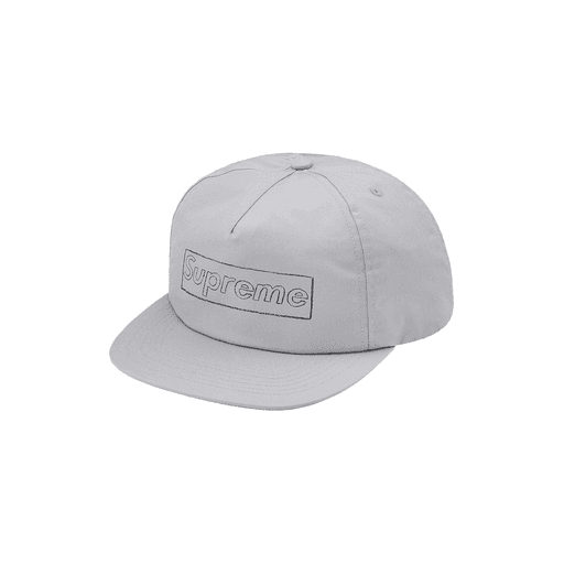 Supreme x KAWS Chalk Logo 5-Panel Grey (SS21)