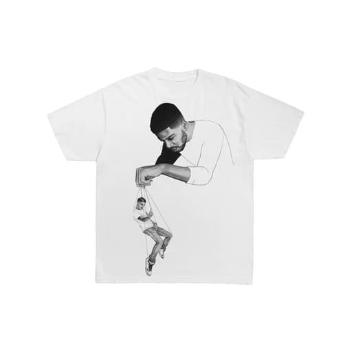Virgil Abloh x C/O Kid Cudi 'Pulling Strings' T-Shirt Tee White (2020)
