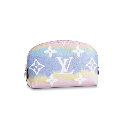 Luxury Louis Vuitton Cosmetic Pouch Bag LV Escale Pastel