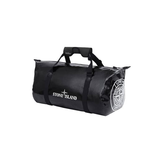 Supreme x Stone Island Ortlieb Pvc Duffle Bag Black (SS16)