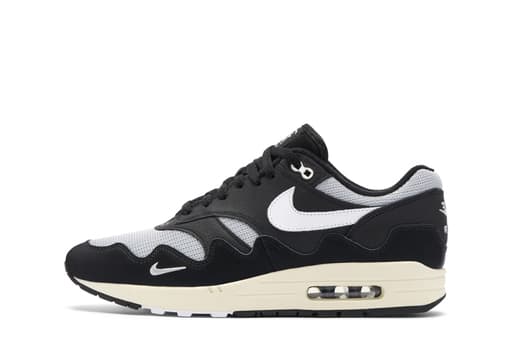 Nike x Patta Air Max 1 Waves 'Black White' (With Bracelet) (2021)